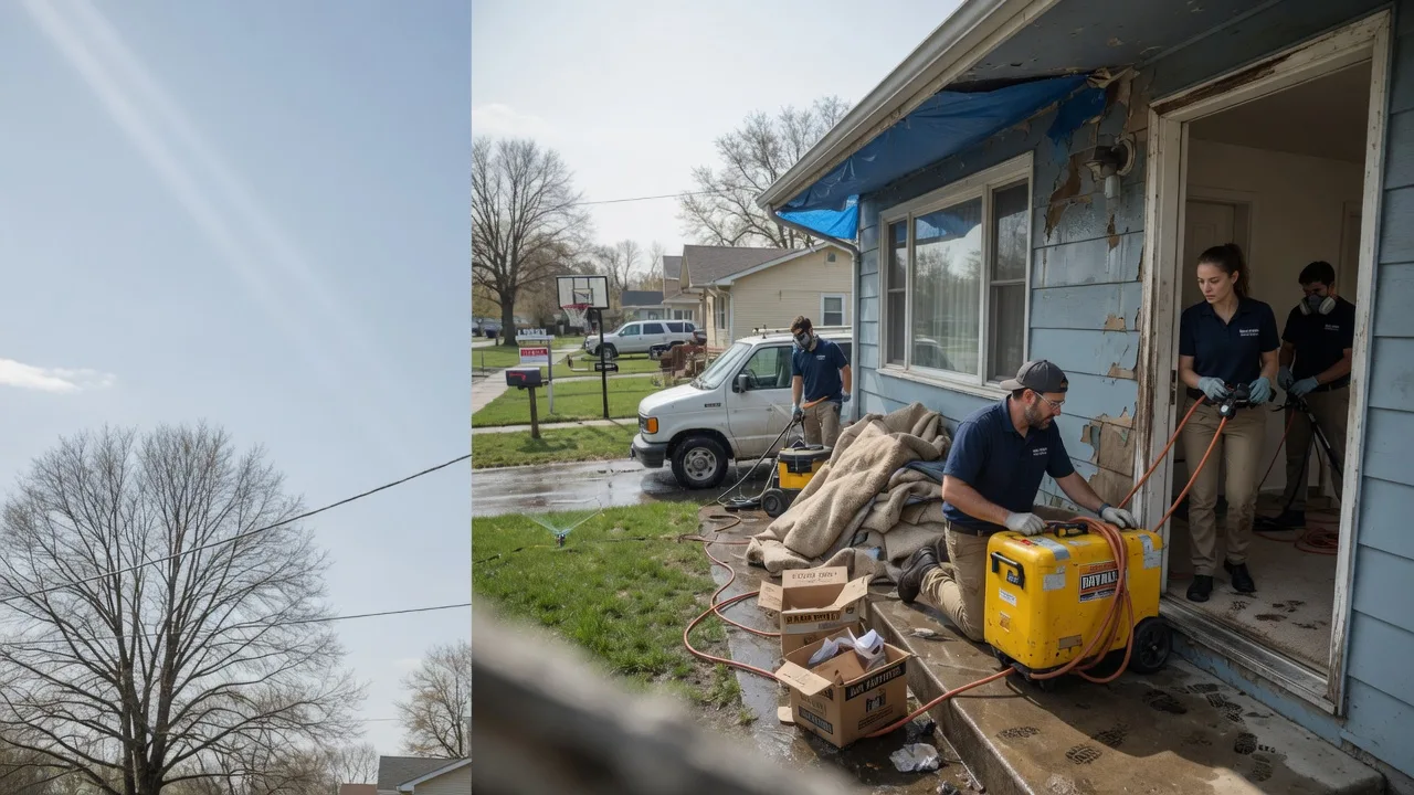 Basement Flood Cleanup in Shady Point, OK near me